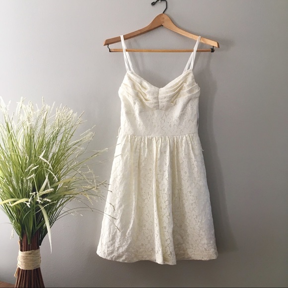 B Darlin Dresses & Skirts - B. Darlin Ivory Lace Boho Dress